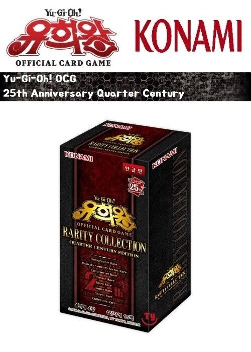 Rarity Collection Quarter Century Edition Korean YuGiOh OCG Duel Monsters